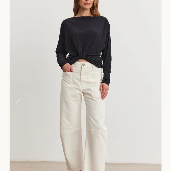 Velvet by Graham & Spencer Brylie Oyster Pants Sz 12 - Picture 7 of 9